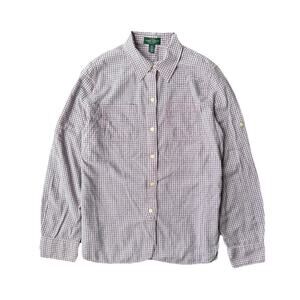 Lauren Ralph Lauren Blue Pink Cotton Gingham Button Up Collared Shirt Size M Pet